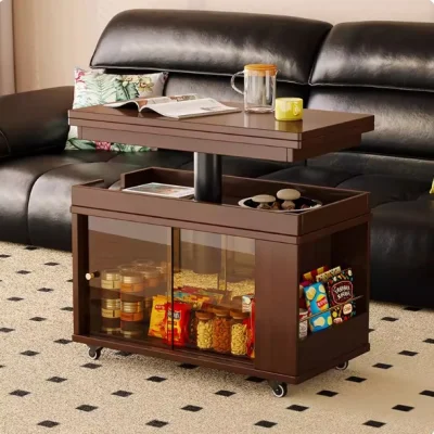 Compact Expandable Coffee Table